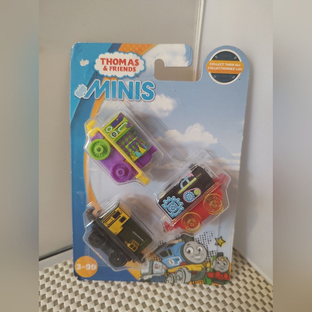 Thomas and Friends Minis: Jester Luke , X-ray Victor, Iron Bert Trains 2018 NWT